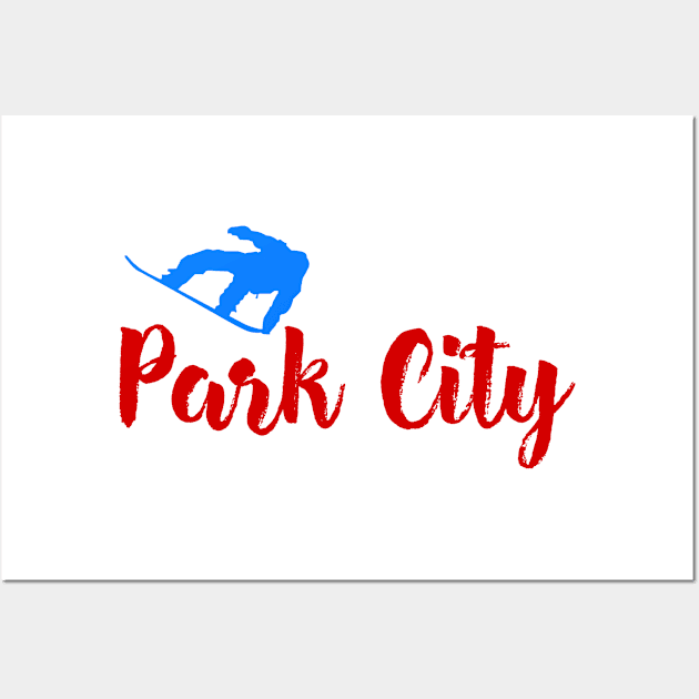 Park City Ski & Snow Wall Art by ArtDesignDE